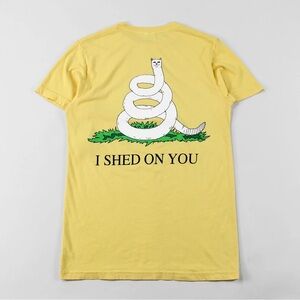 Ripndip Shed On You T Shirt Lemon Size Medium